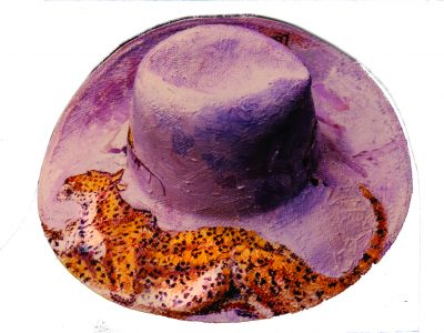 LEOPARD-PAINTED HAT